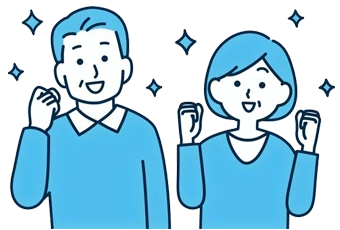 手続きのながれもサポート